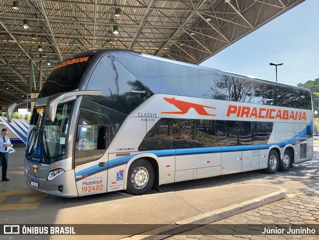 Viação Piracicabana 192402 na cidade de Bauru, São Paulo, Brasil, por Júnior Juninho. Número da foto: #13252590.