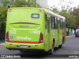 Viação Santana 02803 na cidade de Teresina, Piauí, Brasil, por Juciêr Ylias. Número da foto: #:id.