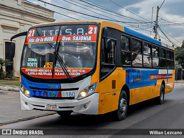 TTA S.A. - Línea 96 180 na cidade de Asunción, Paraguai, por Willian Lezcano. Número da foto: #13254520.
