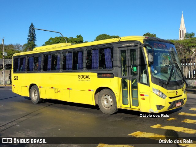 SOGAL - Sociedade de Ônibus Gaúcha Ltda. 328 na cidade de Canoas, Rio Grande do Sul, Brasil, por Otávio dos Reis . Número da foto: #13254344.