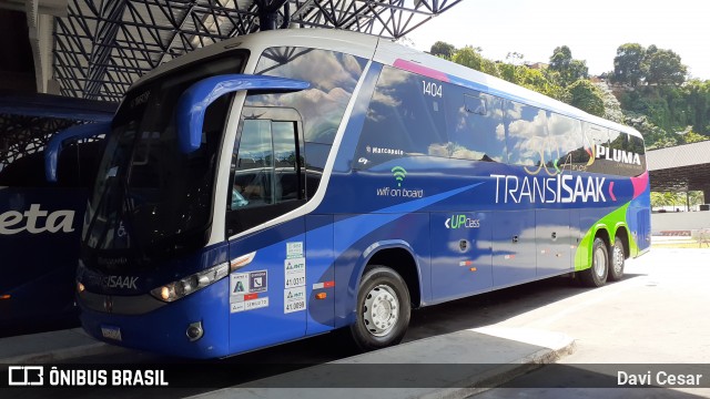 Trans Isaak Turismo 1404 na cidade de Santos, São Paulo, Brasil, por Davi Cesar. Número da foto: #13253360.