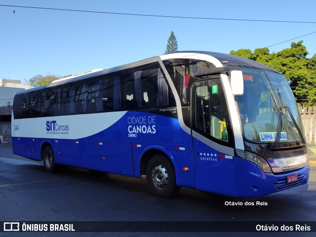 SOGAL - Sociedade de Ônibus Gaúcha Ltda. 344 na cidade de Canoas, Rio Grande do Sul, Brasil, por Otávio dos Reis . Número da foto: #13254362.