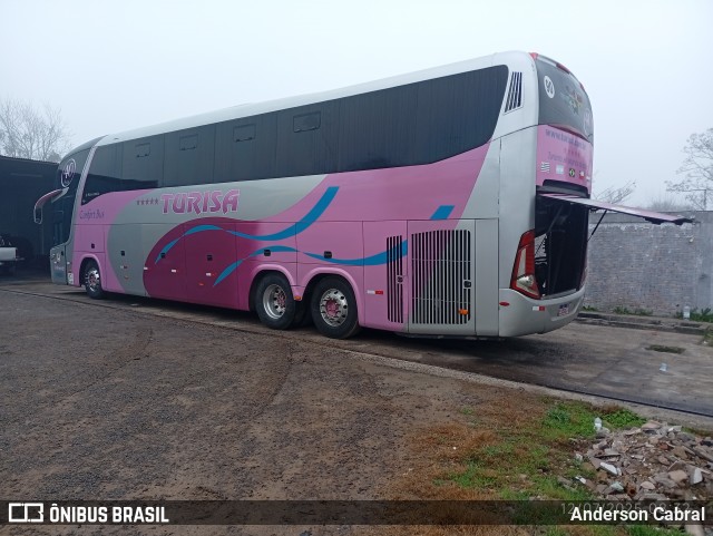 Turisa Turismo 10100 na cidade de Santana do Livramento, Rio Grande do Sul, Brasil, por Anderson Cabral. Número da foto: #13253273.