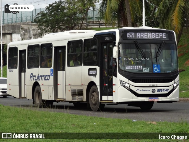 ATT - Atlântico Transportes e Turismo 8824142 na cidade de Salvador, Bahia, Brasil, por Ícaro Chagas. Número da foto: #13254839.