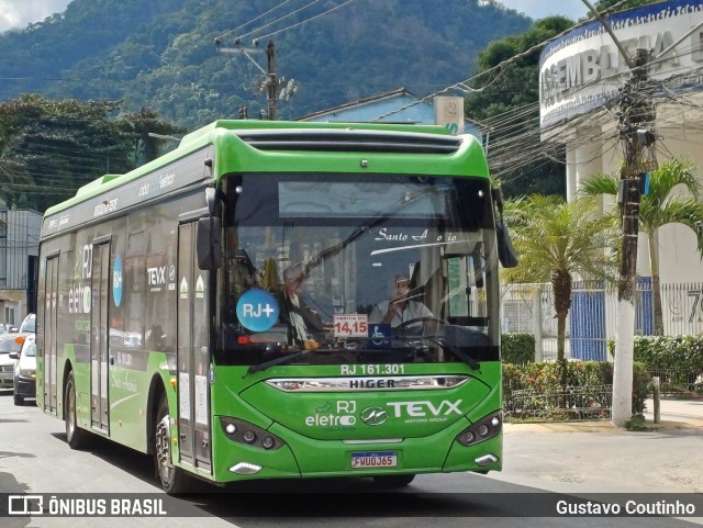 Transportes Santo Antônio RJ 161.301 na cidade de Duque de Caxias, Rio de Janeiro, Brasil, por Gustavo Coutinho. Número da foto: #13254405.