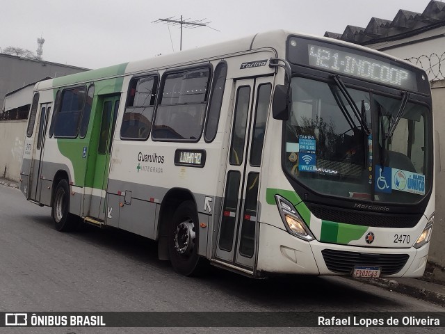 Empresa de Ônibus Vila Galvão 2470 na cidade de Guarulhos, São Paulo, Brasil, por Rafael Lopes de Oliveira. Número da foto: #13253598.