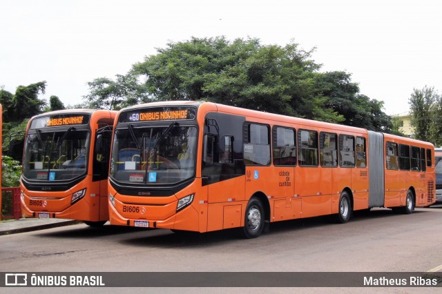 Transporte Coletivo Glória BI606 na cidade de Curitiba, Paraná, Brasil, por Matheus Ribas. Número da foto: #13254890.