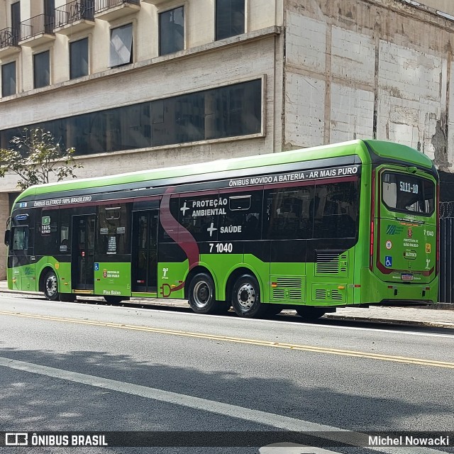 Viação Campo Belo 7 1040 na cidade de São Paulo, São Paulo, Brasil, por Michel Nowacki. Número da foto: #13256008.