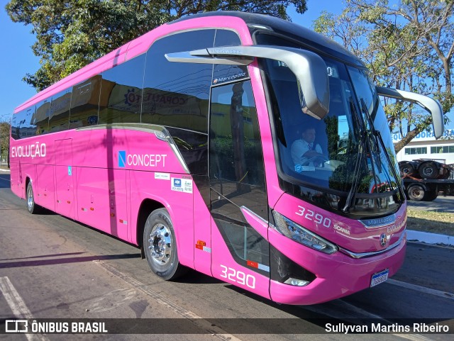 Evolução Transportes e Turismo 3290 na cidade de Anápolis, Goiás, Brasil, por Sullyvan Martins Ribeiro. Número da foto: #13256150.