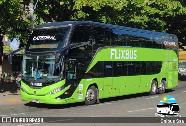 FlixBus Transporte e Tecnologia do Brasil 24401 na cidade de Salvador, Bahia, Brasil, por Ônibus Ssa. Número da foto: #13253459.