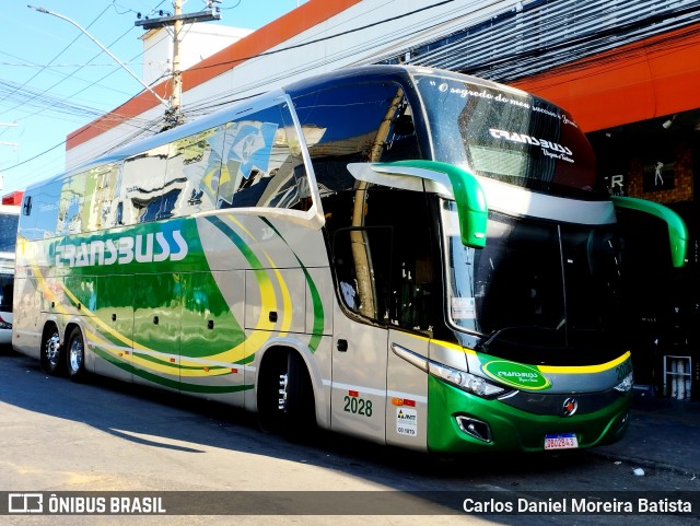 Transbuss 2028 na cidade de Goiânia, Goiás, Brasil, por Carlos Daniel Moreira Batista. Número da foto: #13253758.