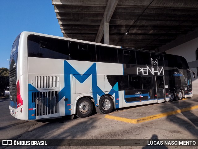 Empresa de Ônibus Nossa Senhora da Penha 64005 na cidade de Lages, Santa Catarina, Brasil, por LUCAS NASCIMENTO. Número da foto: #13253476.
