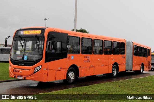Transporte Coletivo Glória BI607 na cidade de Curitiba, Paraná, Brasil, por Matheus Ribas. Número da foto: #13254893.