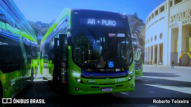 Sambaíba Transportes Urbanos 2 2916 na cidade de São Paulo, São Paulo, Brasil, por Roberto Teixeira. Número da foto: #13255569.