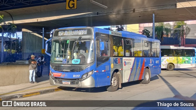 Next Mobilidade - ABC Sistema de Transporte 81.117 na cidade de Santo André, São Paulo, Brasil, por Thiago de Souza. Número da foto: #13254621.