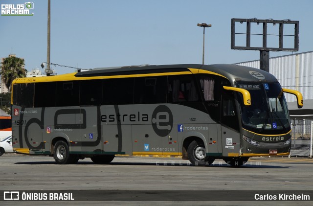 Viação Estrela 1601 na cidade de Goiânia, Goiás, Brasil, por Carlos Kircheim. Número da foto: #13255469.