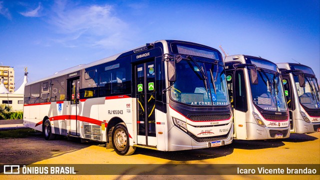 Auto Viação ABC RJ 105.043 na cidade de Niterói, Rio de Janeiro, Brasil, por Icaro Vicente brandao. Número da foto: #13253496.