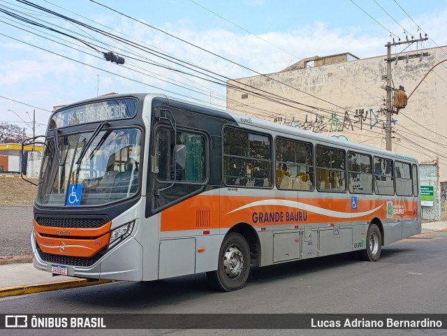 Transportes Coletivos Grande Bauru 2462 na cidade de Bauru, São Paulo, Brasil, por Lucas Adriano Bernardino. Número da foto: #13253578.