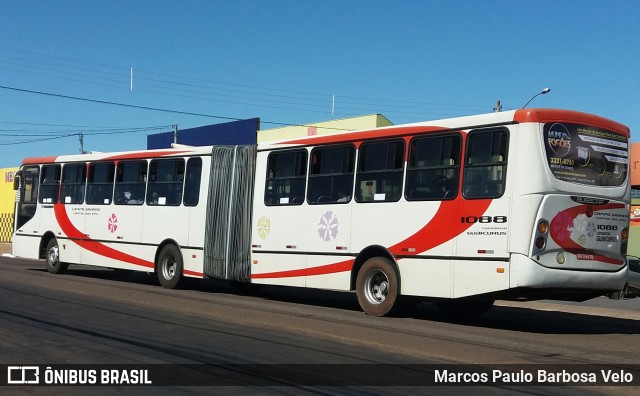 Viação Cidade Morena 1088 na cidade de Campo Grande, Mato Grosso do Sul, Brasil, por Marcos Paulo Barbosa Velo. Número da foto: #13254430.