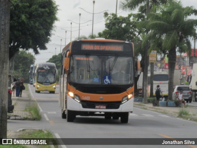 Itamaracá Transportes 1.603 na cidade de Igarassu, Pernambuco, Brasil, por Jonathan Silva. Número da foto: #13253890.