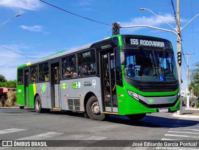 MoV Sumaré - Viação Ouro Verde 32872 na cidade de Sumaré, São Paulo, Brasil, por José Eduardo Garcia Pontual. Número da foto: #13253604.