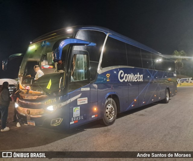 Viação Cometa 719616 na cidade de Oliveira, Minas Gerais, Brasil, por Andre Santos de Moraes. Número da foto: #13255657.