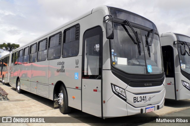 Transporte Coletivo Glória BL341 na cidade de Curitiba, Paraná, Brasil, por Matheus Ribas. Número da foto: #13254894.