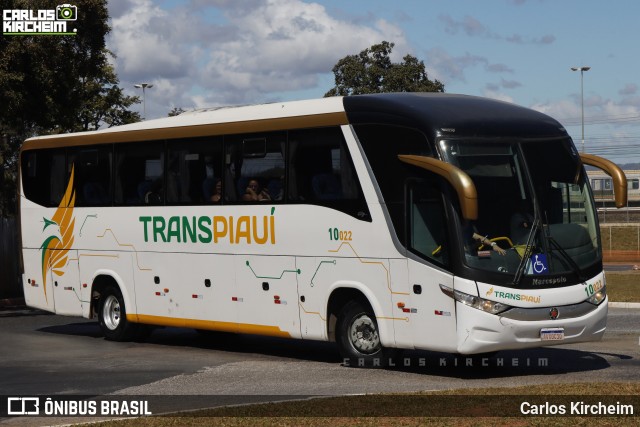 Viação Transpiauí 10022 na cidade de Brasília, Distrito Federal, Brasil, por Carlos Kircheim. Número da foto: #13255740.