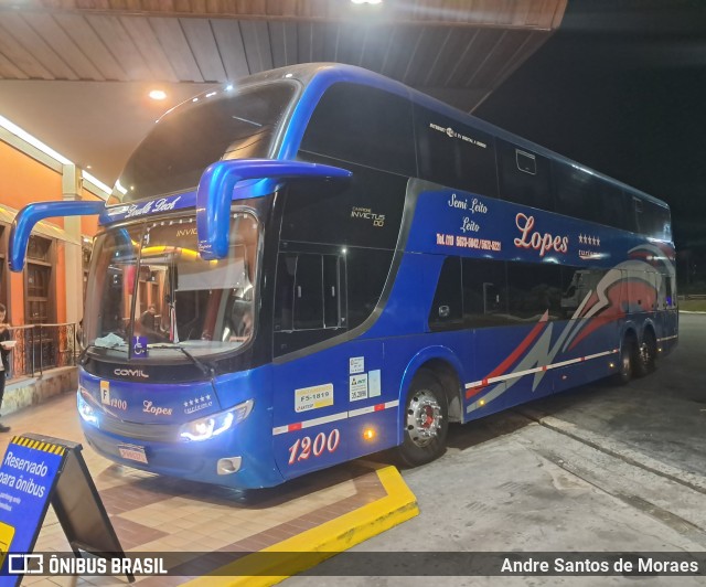 Lopes Turismo 1200 na cidade de Oliveira, Minas Gerais, Brasil, por Andre Santos de Moraes. Número da foto: #13255653.