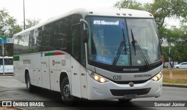 Borborema Imperial Transportes 020 na cidade de Recife, Pernambuco, Brasil, por Samuel Júnior. Número da foto: #13256217.