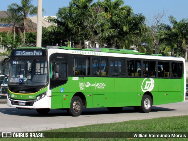 Tijuquinha - Auto Viação Tijuca A50004 na cidade de Rio de Janeiro, Rio de Janeiro, Brasil, por Willian Raimundo Morais. Número da foto: #13252974.