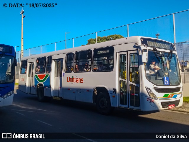 Consórcio Unitrans - 07 > Transnacional 07081 na cidade de João Pessoa, Paraíba, Brasil, por Daniel da Silva. Número da foto: #13254307.