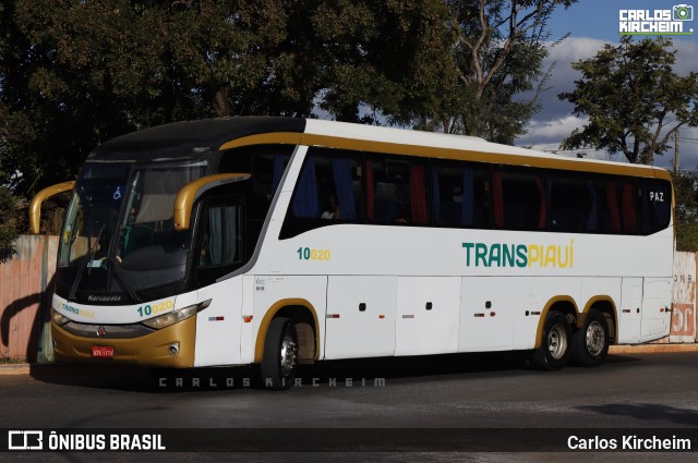 Viação Transpiauí 10020 na cidade de Brasília, Distrito Federal, Brasil, por Carlos Kircheim. Número da foto: #13255737.