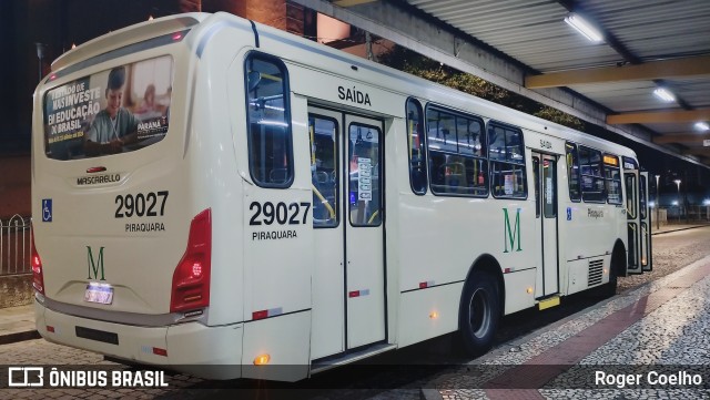 Viação Piraquara 29027 na cidade de Curitiba, Paraná, Brasil, por Roger Coelho. Número da foto: #13256213.