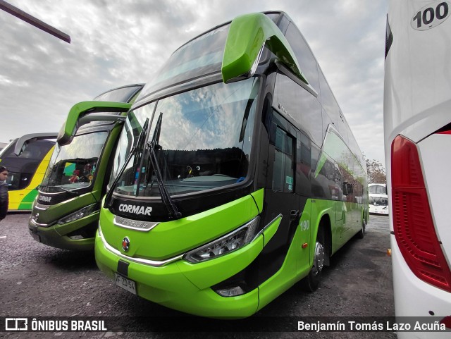Cormar Bus 190 na cidade de Estación Central, Santiago, Metropolitana de Santiago, Chile, por Benjamín Tomás Lazo Acuña. Número da foto: #13254915.