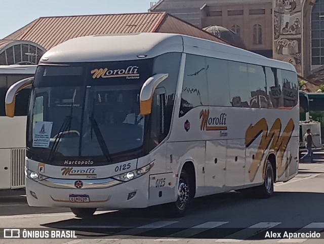 Morolli Transportes e Turismo 0125 na cidade de Aparecida, São Paulo, Brasil, por Alex Aparecido. Número da foto: #13256224.
