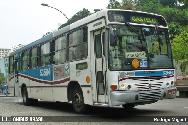 Transportes Campo Grande 53584 na cidade de Rio de Janeiro, Rio de Janeiro, Brasil, por Rodrigo Miguel. Número da foto: #13255628.