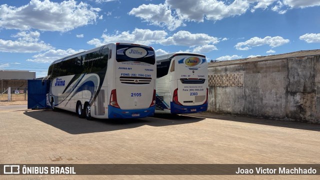 Viação Juína 2105 na cidade de Sinop, Mato Grosso, Brasil, por Joao Victor Machhado. Número da foto: #13253499.