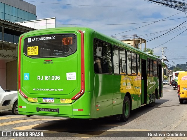 Transportes Santo Antônio RJ 161.096 na cidade de Duque de Caxias, Rio de Janeiro, Brasil, por Gustavo Coutinho. Número da foto: #13254424.