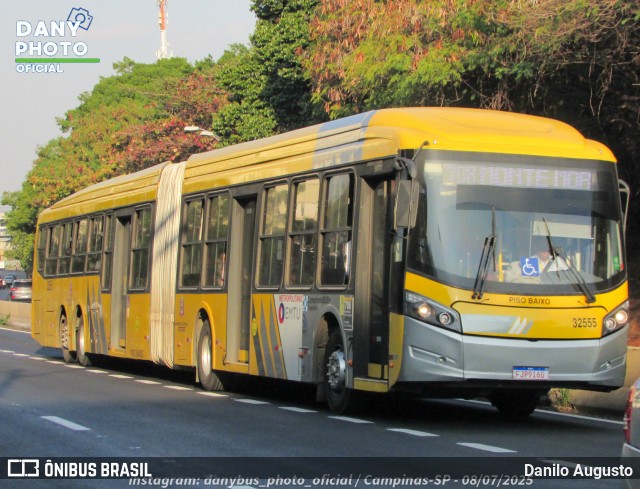 Transportes Capellini 32555 na cidade de Campinas, São Paulo, Brasil, por Danilo Augusto. Número da foto: #13253405.