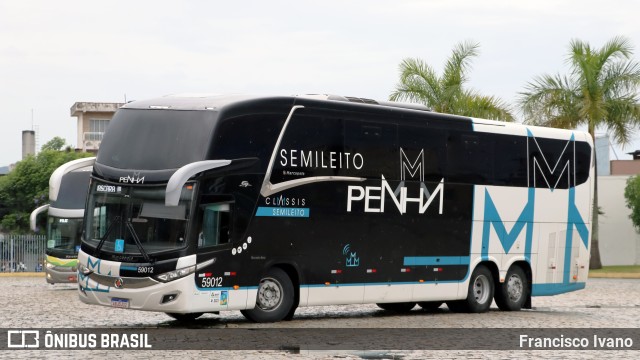 Empresa de Ônibus Nossa Senhora da Penha 59012 na cidade de Balneário Camboriú, Santa Catarina, Brasil, por Francisco Ivano. Número da foto: #13256116.
