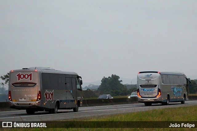 Auto Viação 1001 RJ 108.951 na cidade de Canas, São Paulo, Brasil, por João Felipe. Número da foto: #13254293.