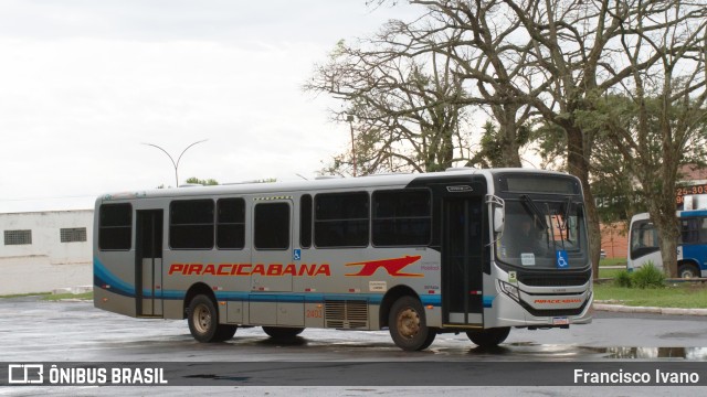 Viação Piracicabana 2403 na cidade de Ourinhos, São Paulo, Brasil, por Francisco Ivano. Número da foto: #13255117.