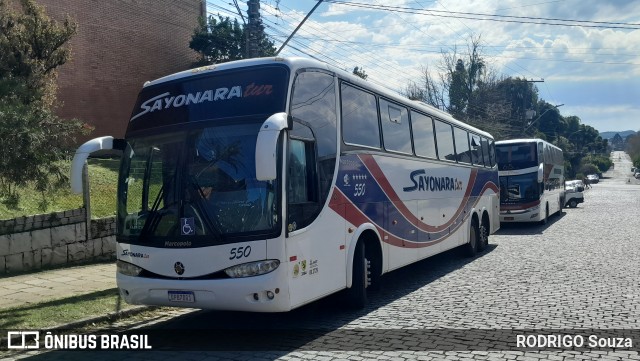 Sayonara - Auto Viação Monte Alverne 550 na cidade de Gramado, Rio Grande do Sul, Brasil, por RODRIGO Souza. Número da foto: #13254145.