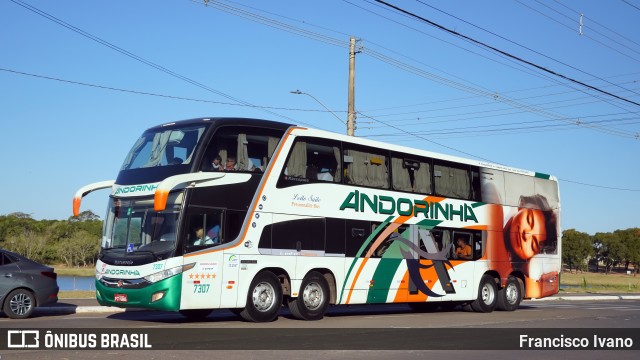 Empresa de Transportes Andorinha 7307 na cidade de Assis, São Paulo, Brasil, por Francisco Ivano. Número da foto: #13254420.