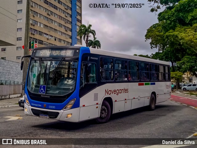 Consórcio Navegantes - 03 > Empresa de Transportes São Sebastião 03050 na cidade de João Pessoa, Paraíba, Brasil, por Daniel da Silva. Número da foto: #13254283.