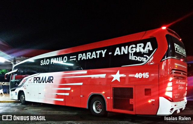 Primar Navegações e Turismo 4015 na cidade de Queluz, São Paulo, Brasil, por Isaias Ralen. Número da foto: #13255899.
