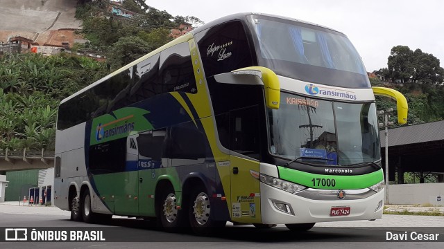 Transirmãos Turismo 17000 na cidade de Santos, São Paulo, Brasil, por Davi Cesar. Número da foto: #13254886.