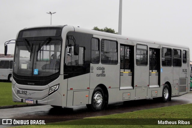 Transporte Coletivo Glória BL352 na cidade de Curitiba, Paraná, Brasil, por Matheus Ribas. Número da foto: #13254955.