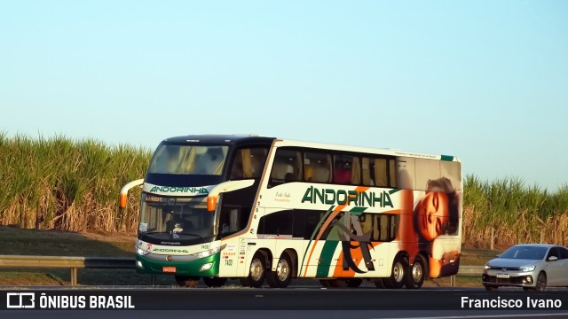 Empresa de Transportes Andorinha 7400 na cidade de Maracaí, São Paulo, Brasil, por Francisco Ivano. Número da foto: #13254428.